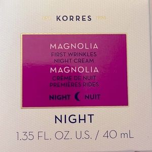 Korres Magnolia Night Cream